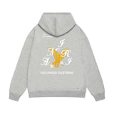 Amiri hoodie hollywood eagle printing