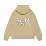 Amiri hoodie overlapping letter print