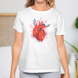 Valentine's Day T-Shirts Couple Love Print Sweet Style