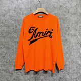 Amiri long sleeve shirts elegant letterprinting