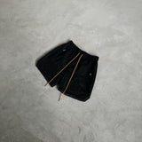 Rhude Shorts Letter Embroidered Tether Casual Shorts Beach Sweatpants