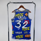 NBA Jerseys MN Hot Pressed Retro Jersey SW Magic 9495 Season, Doodle No. 32, O'Neal