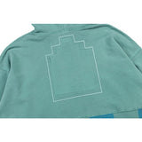 C.e hoodie fall and winter c.e batik geometric pattern hooded sweatshirt