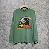 Amiri long sleeve shirts eagle printing
