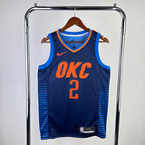 NBA Jerseys Thunder, Blue Stripe 2, Alexander