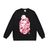 Bathing ape Crew neck sweatshirt