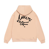 Amiri hoodie california hollywood letterprinting
