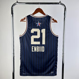 NBA Jerseys 24 season, All-Star, Blue 21, Embiid
