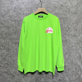 Amiri long sleeve shirts pink beach print