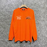 Amiri long sleeve shirts letter tiger printing