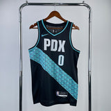 NBA Jerseys Season 23, Trail Blazers, City Edition No. 0, Lillard