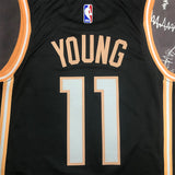 NBA Jerseys Eagles, Limited Black 11, Trey Young