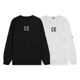 C.e sweatshirt fall and winter c.e casual design round neck sweatshirt one piece wholesale