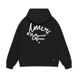 Amiri hoodie california hollywood letterprinting