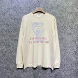Amiri long sleeve shirts tongue printing