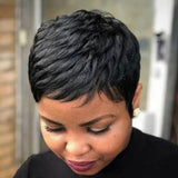 Women's Wigs Extra Short Rose Net Synthetic Wig