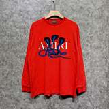 Amiri long sleeve shirts new font cobra printing