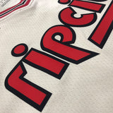 NBA Jerseys Trail Blazers, Off White 0, Lillard