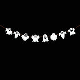 Halloween flag hanging ornaments Simple Cartoon Decorative Banner – Halloween Shop & Corridor Decoration