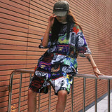Shark Print Bape Shorts