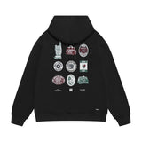 Amiri hoodie medal set printing