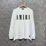 Amiri long sleeve shirts classic letter spider print