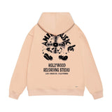 Amiri hoodie note fan print