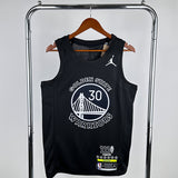 NBA Jerseys Warriors, Black, Honor 30, Curry