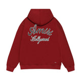 Amiri hoodie letter padded print