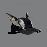 Wasteland style stereo ear denim ripped cap women's hoop street baseball cap