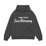 Amiri hoodie music letterprinting