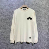 Amiri long sleeve shirts five-star little spider printing