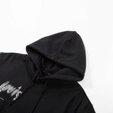 Autumn logo hooded print men's