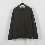 C.e hoodie spring & fall c.e patchwork ribbon blue rib hooded sweatshirt