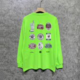 Amiri long sleeve shirts medal set printing