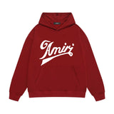 Amiri hoodie with flowing letter print