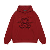 Amiri hoodie line simple logo printing