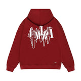Amiri hoodie chain letter printing