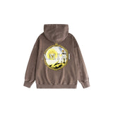 Amiri washed hoodie magic mirror printing