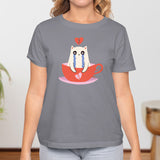 Valentine's Day T-Shirts Couple Love Print Sweet Style