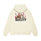 Amiri hoodie letter tiger print