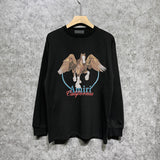 Amiri long sleeve shirts oil painting pegasus printing