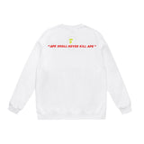 Bathing ape Crew neck sweatshirt