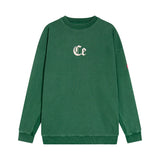 C.e sweatshirt spring & fall c.e printing light-change batik round neck pullover sweatshirt one piece wholesale