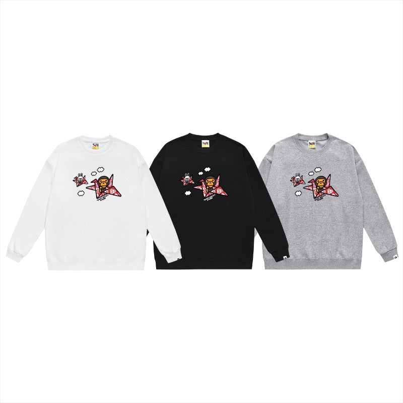 Bathing ape Crew neck sweatshirt