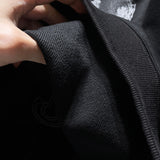 Chh Chrome Hearts Sweatshirts cross three-dimensional Sanskrit embroidery casual loose men's and women's crew neck sweater