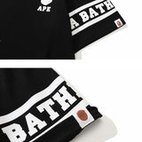 Bathing Ape T Shirt Summer, Ape Man Print Short Sleeve T-Shirt