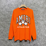 Amiri long sleeve shirts stroke five-pointed star printing