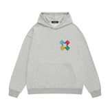 Amiri hoodie color block simple logo set print