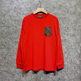 Amiri long sleeve shirts waist flower camouflage letterprinting